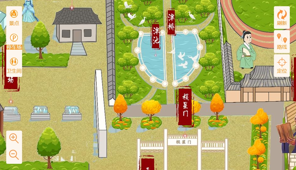 靖宇手绘地图景区语音讲解导览系统：智慧景区建设的基石